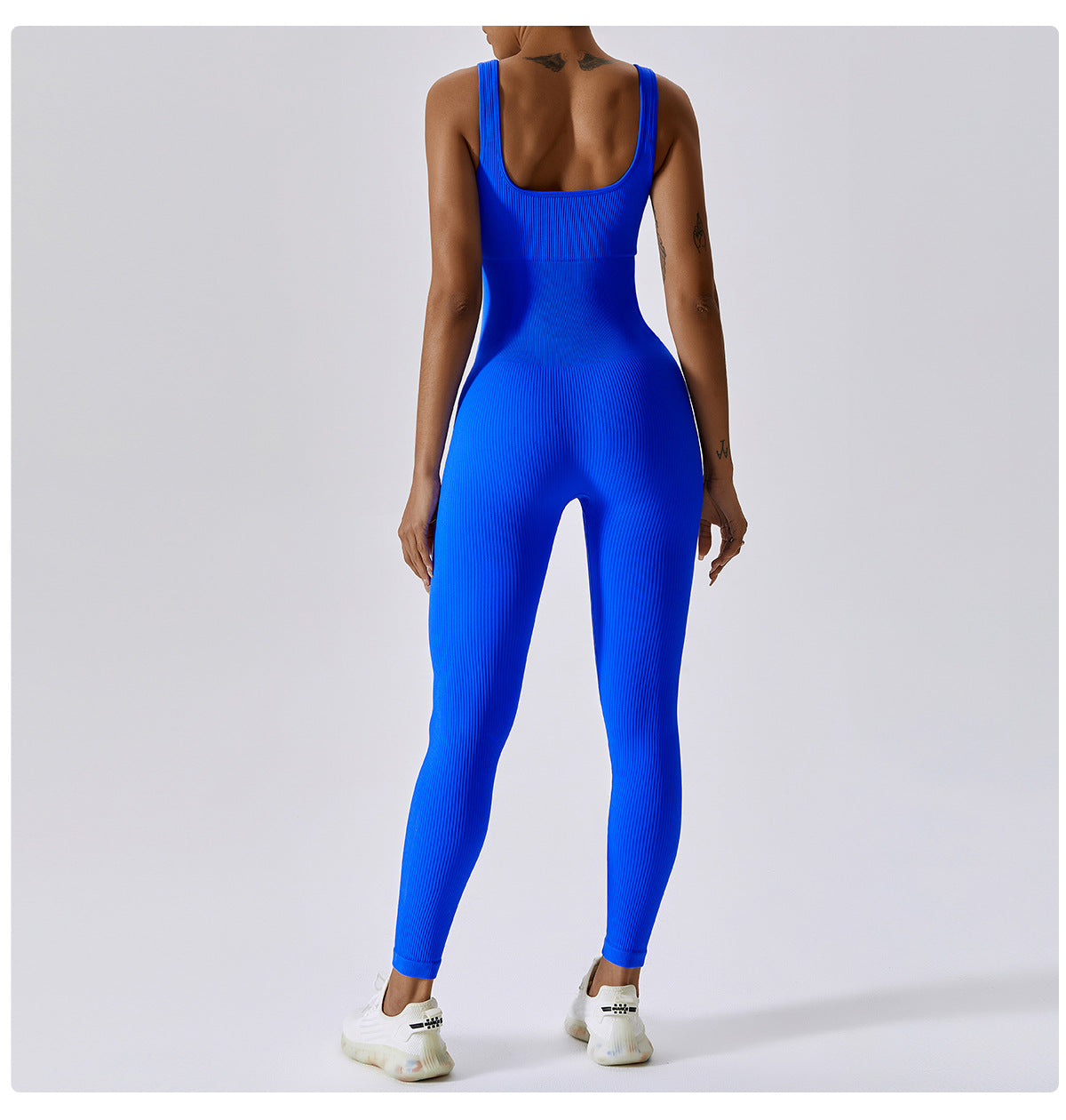 Seamless Threaded One-piece Yoga Wear