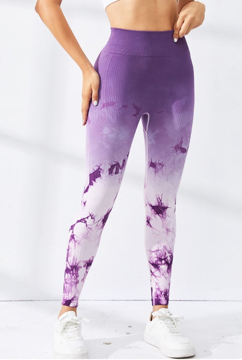 High-waisted Gradient Leggings