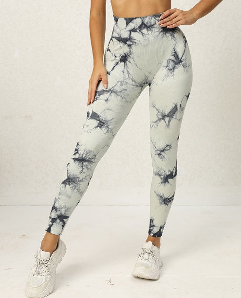 Marbled High Waist Leggings