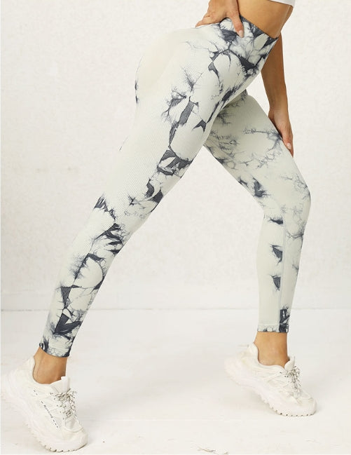 Marbled High Waist Leggings