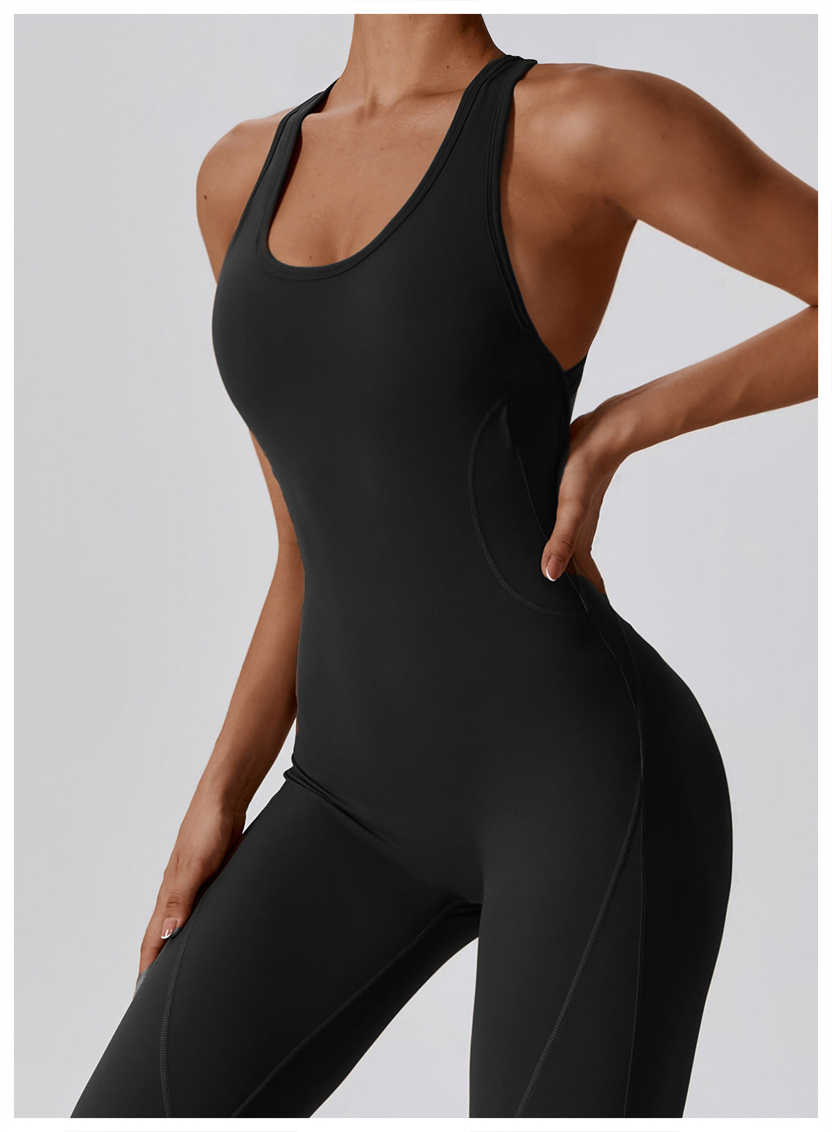 Tight Back Yoga Bodysuit