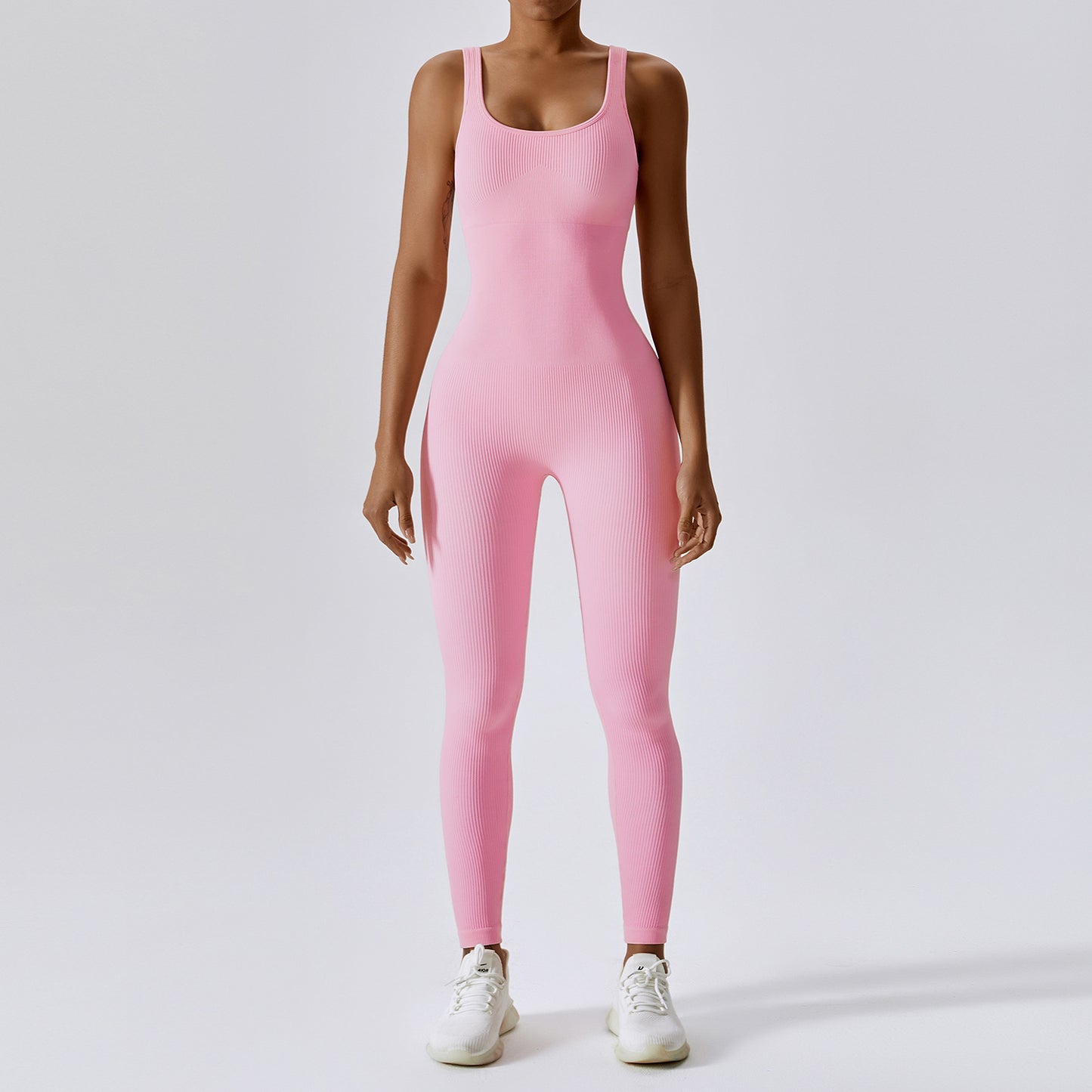 Seamless Threaded One-piece Yoga Wear